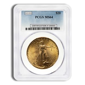 $20 Gold Saint-Gaudens Double Eagle