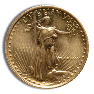1986 1/10 oz Gold Eagle - BU (MCMLXXXVI)